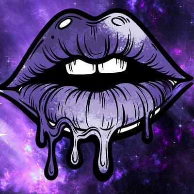 lips that look realistic and drip