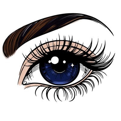 a beautiful eye