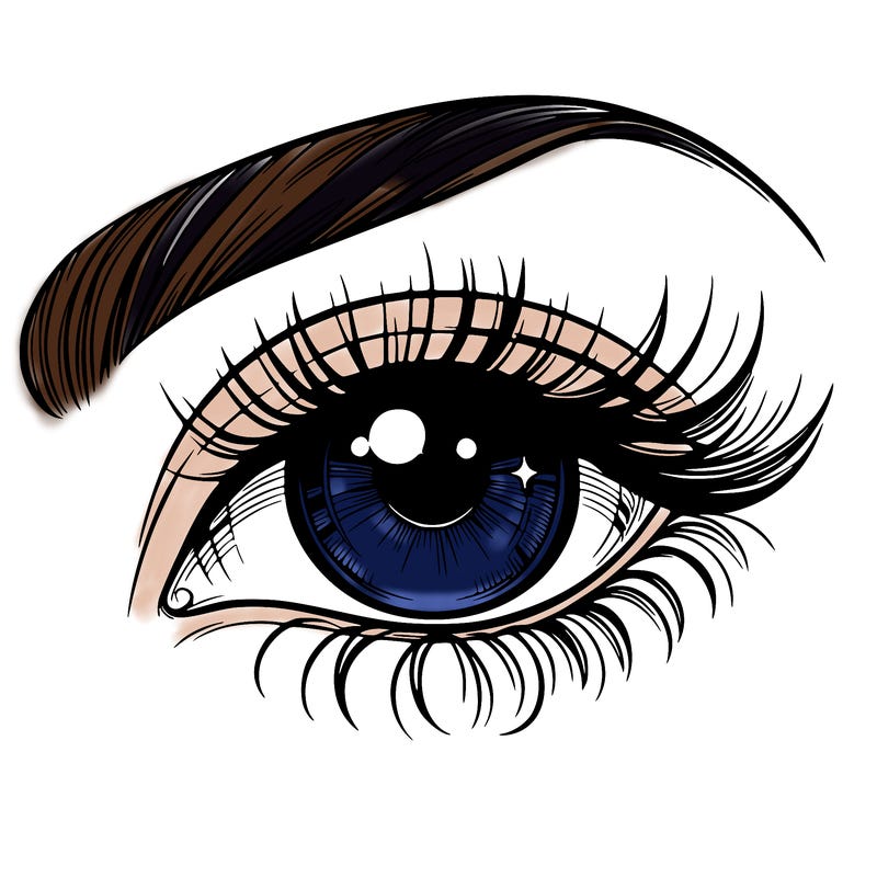 a beautiful eye