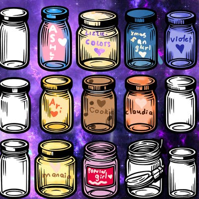 empty jars