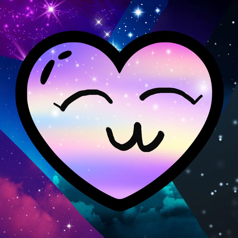 a blank heart