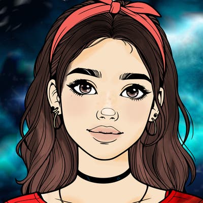 realistic teenage girl