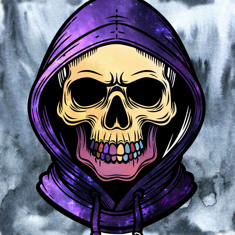 skull hoodie