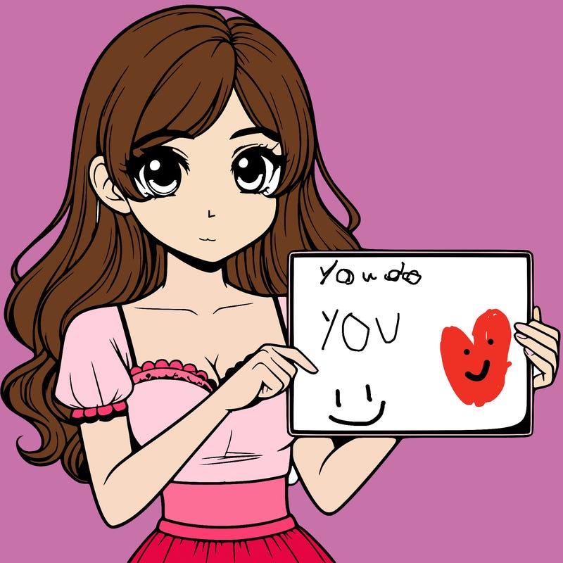 realistic pretty girl holding blank sign