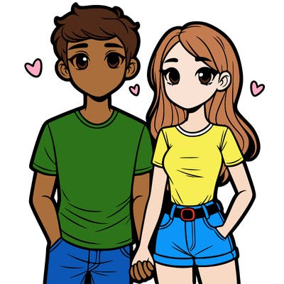 boyfriend and girlfriend