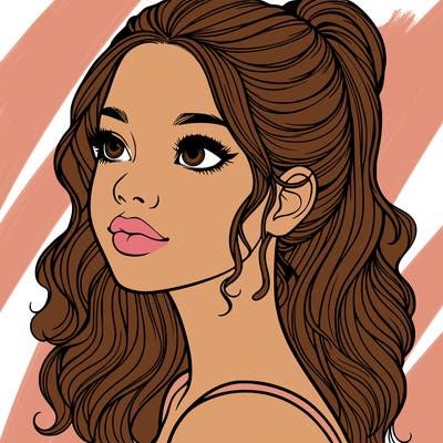 beautiful realistic girl