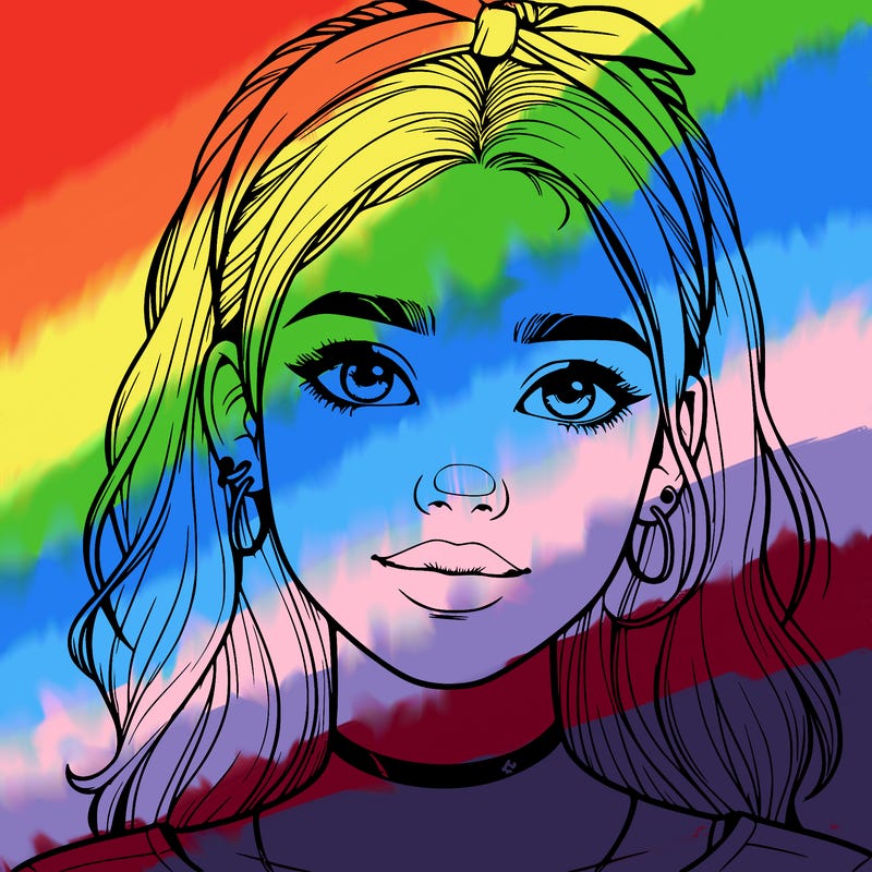 realistic teenage girl