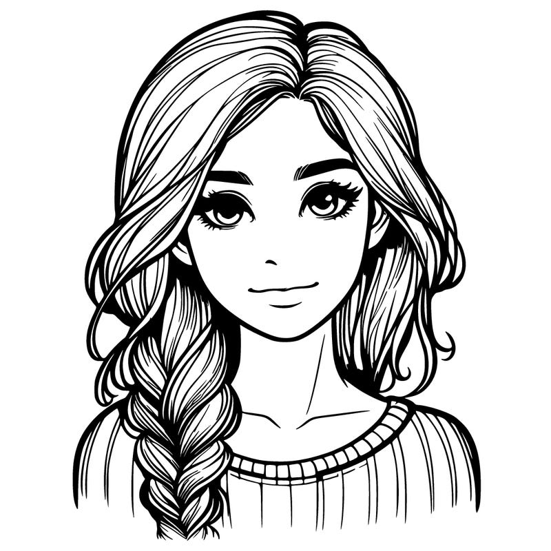 realistic teenage girl