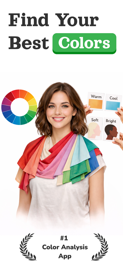Color Analysis AI & Palette - Find your best colors with seasonal color analysis and AI styling swatches