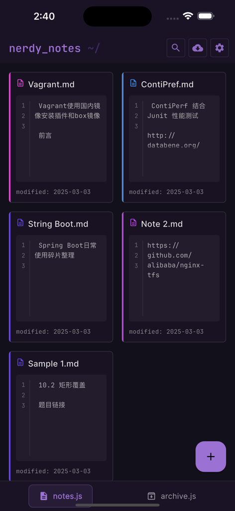 NerdyNotes - Developer Tools App | MWM