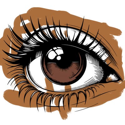 realistic eye