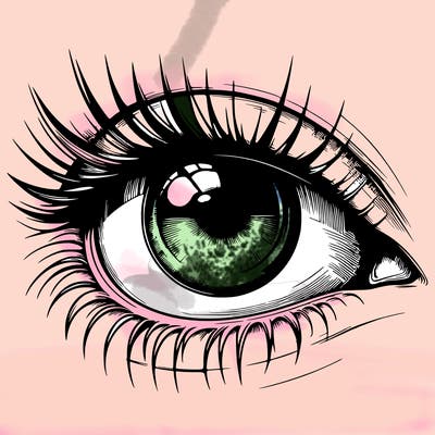 realistic eye