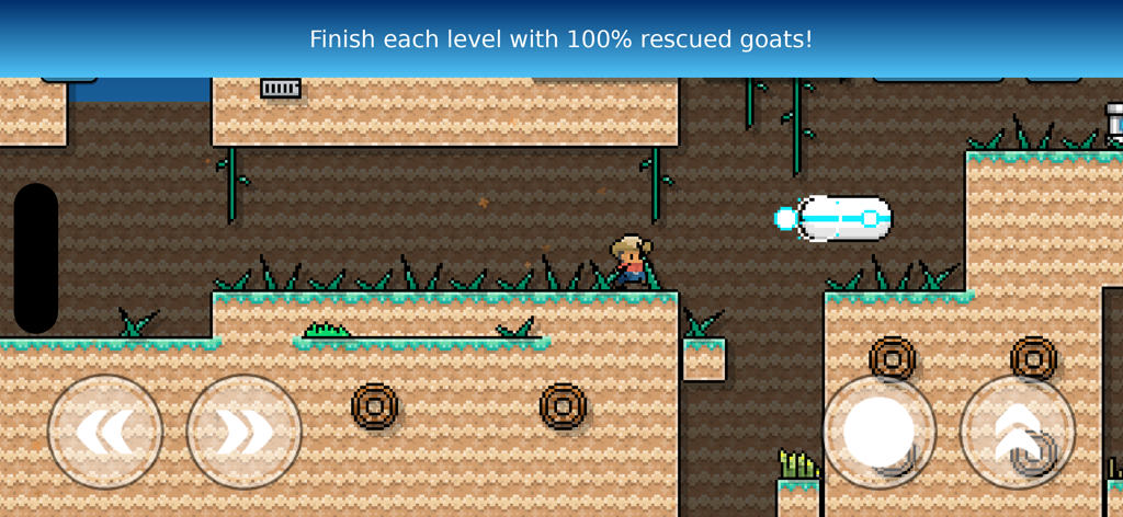 Old Monterrey: Pixel Adventure - Gameplay screenshot of Old Monterrey pixel adventure showing a 2D platformer level with retro pixel art.