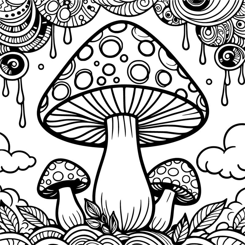 trippy mushroom