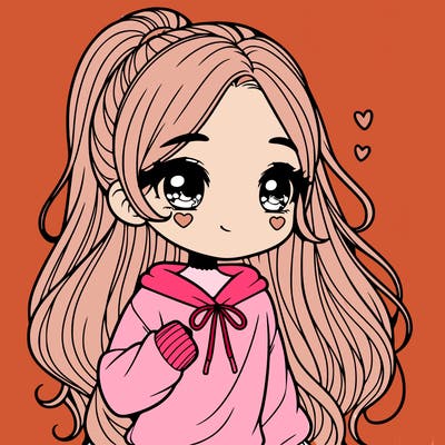 cute girl realistic
