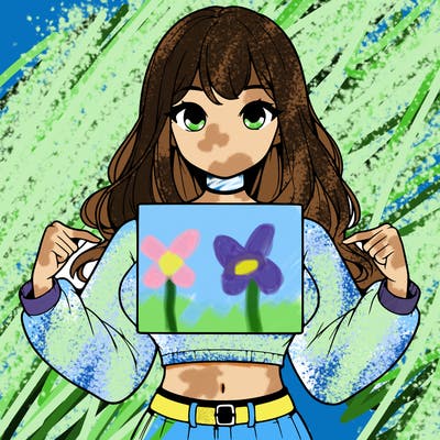 girl holding a blank sign in a long sleeve crop top