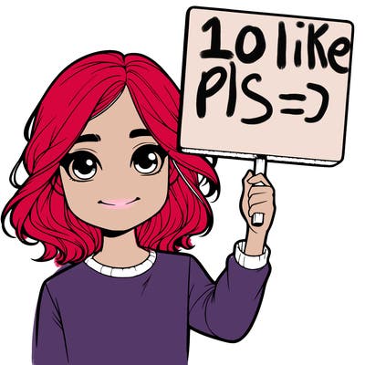 realistic girl holding up a sign