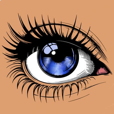 realistic eye