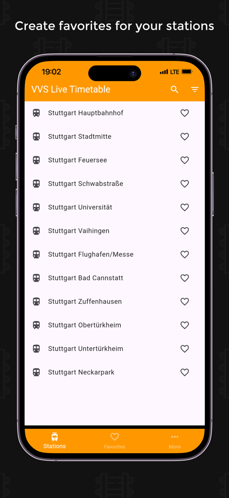 VVS Live Timetable - Navigation App | MWM