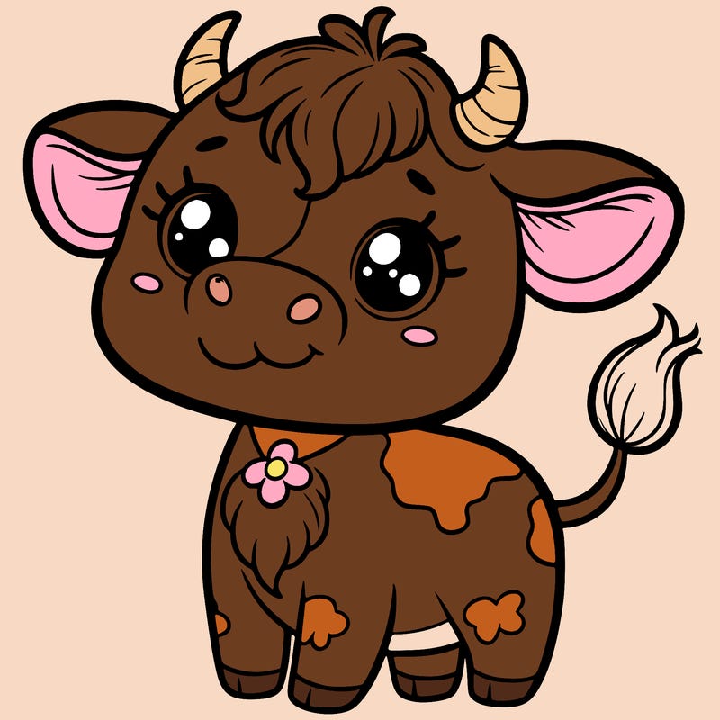 cute cow