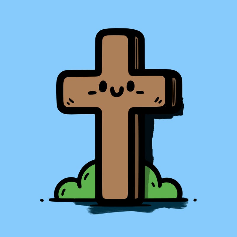 simple christian cross