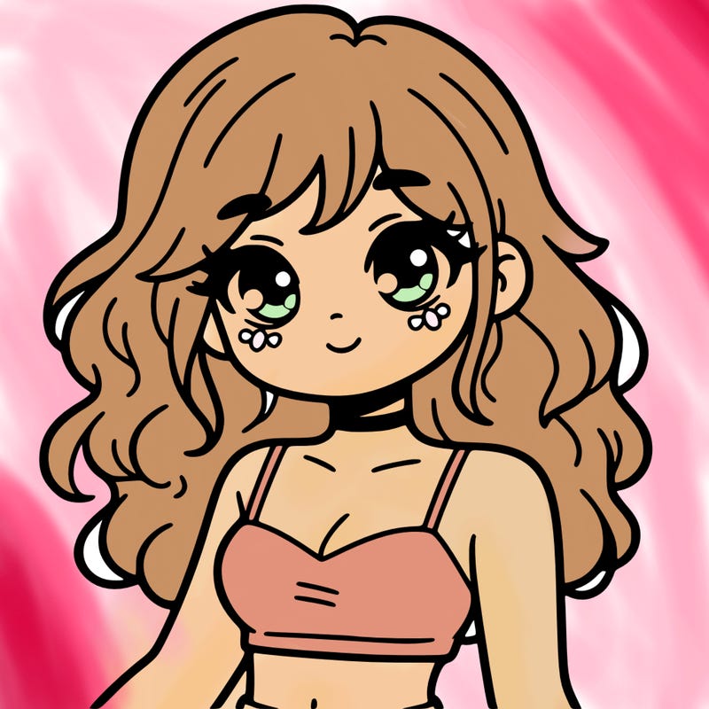 girl in a cute crop top