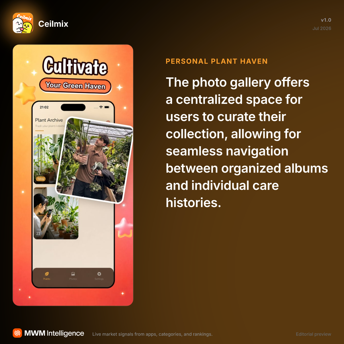 Ceilmix - Lifestyle App | MWM