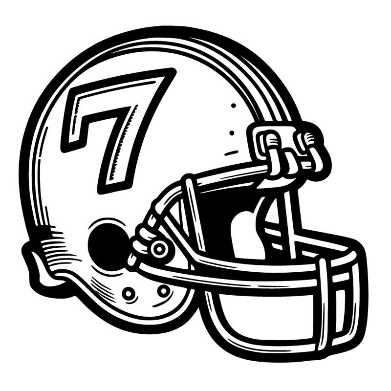 f7 football helmet