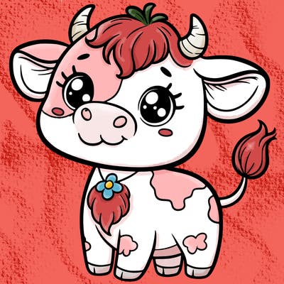 cute cow