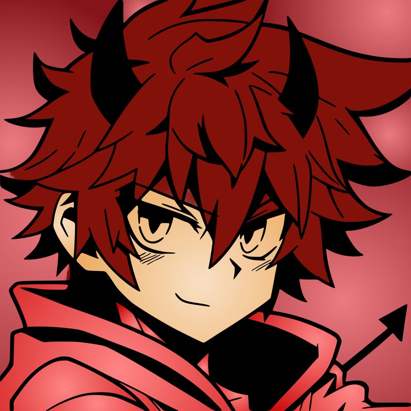 cool anime boy devil