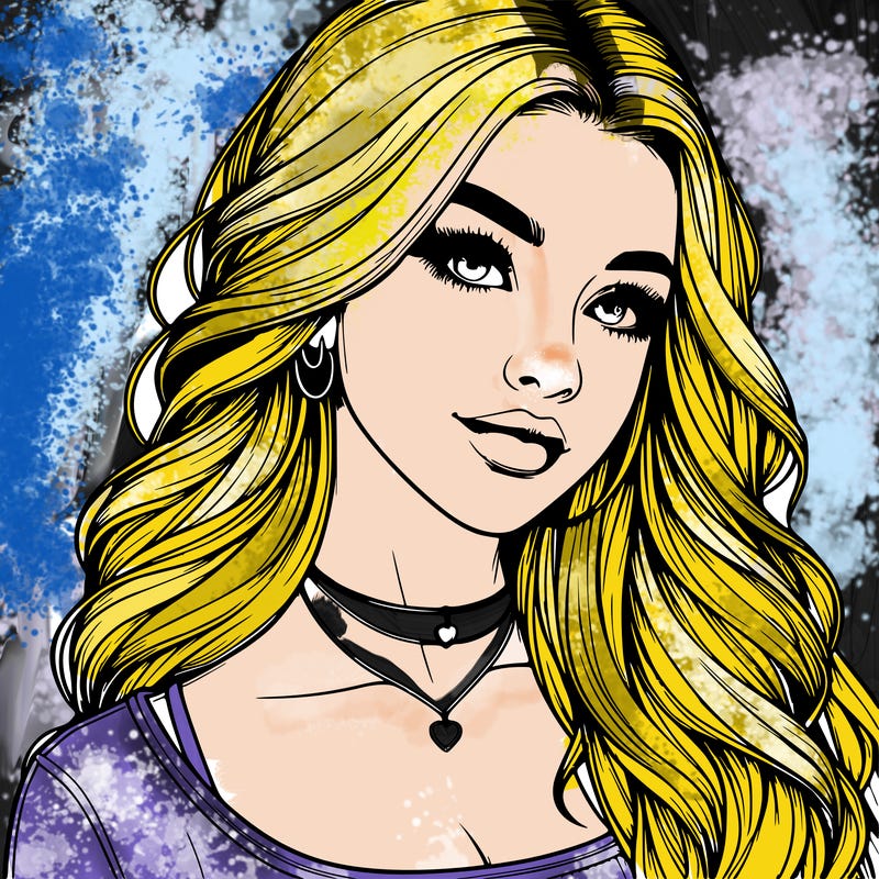 detailed realistic girl