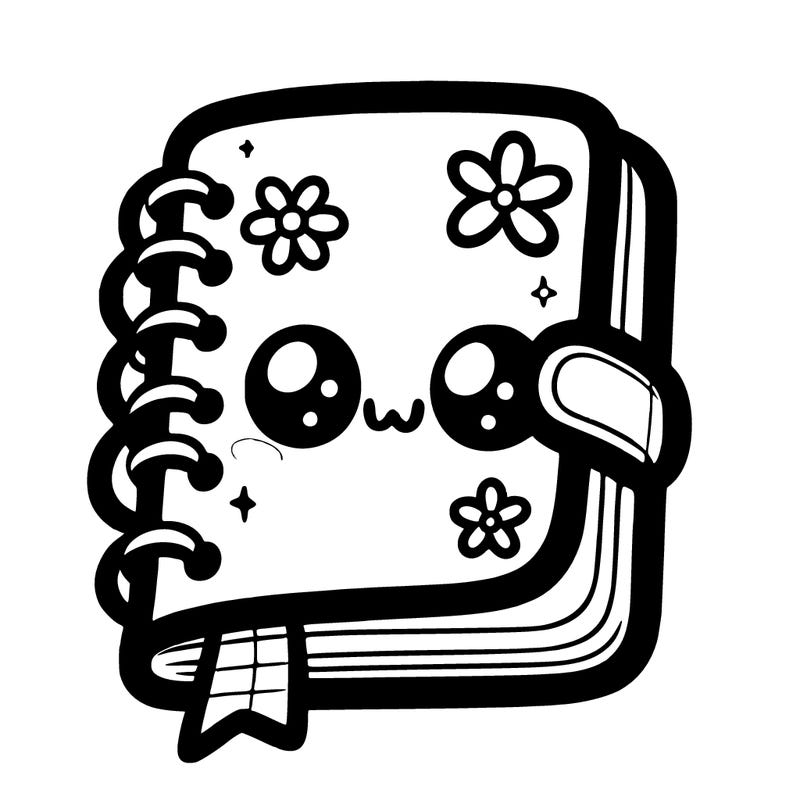 a cute notebook