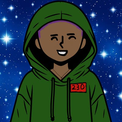 faceless girl in hoodie