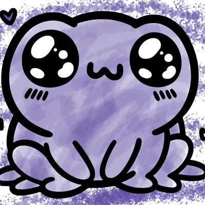 kawaii frog