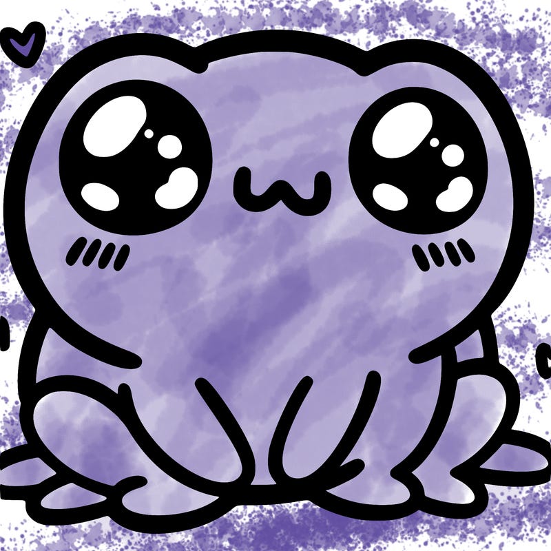 kawaii frog