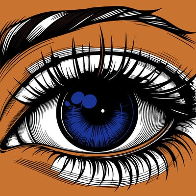 realistic eye
