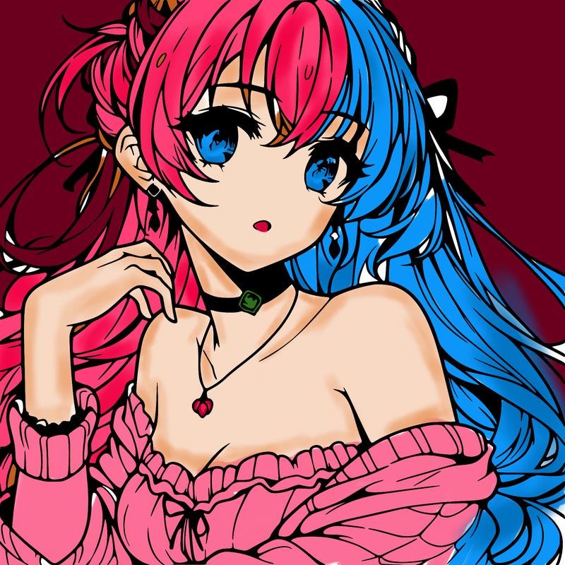 beautiful anime girl