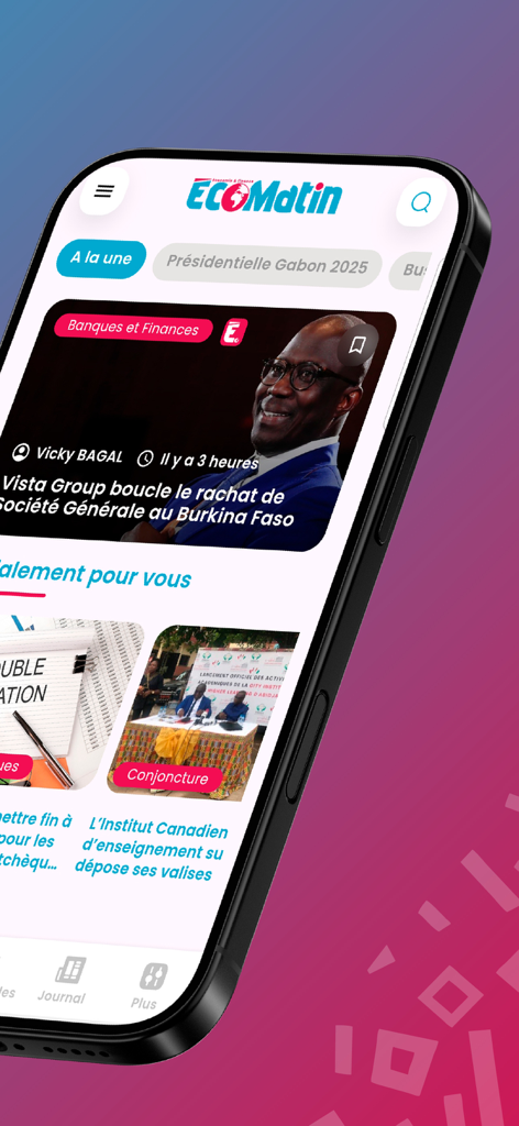 EcoMatin - Magazines & Newspapers App | MWM