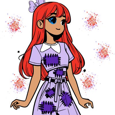 girl in a cute crop top