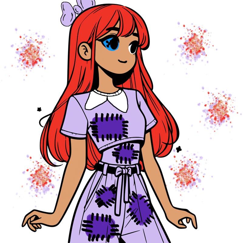 girl in a cute crop top