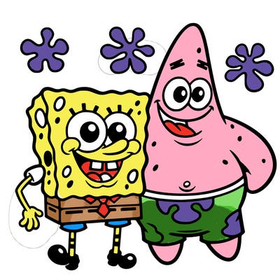 sponge bob with patrick