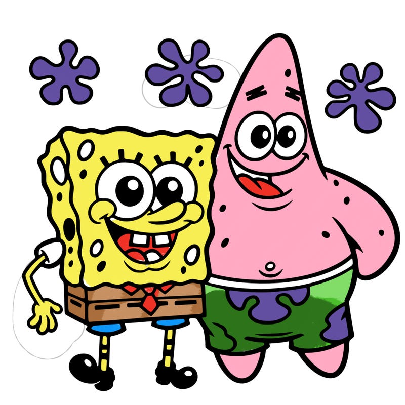 sponge bob with patrick