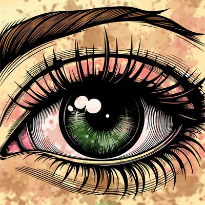 realistic eye