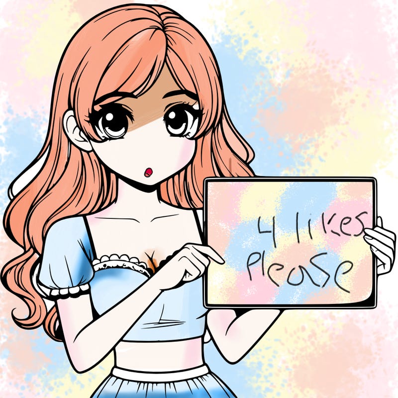 realistic pretty girl holding blank sign