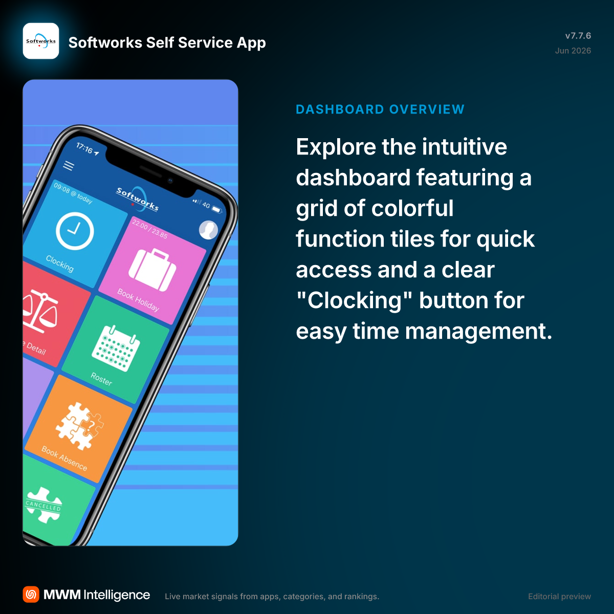 Softworks Self Service App - Business App | MWM