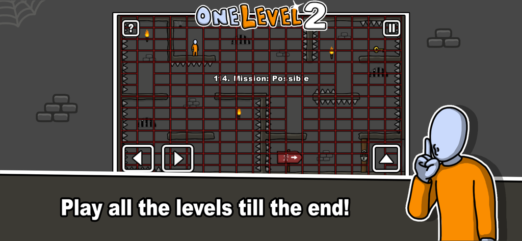 One Level 2 Stickman Jailbreak - Games App | MWM