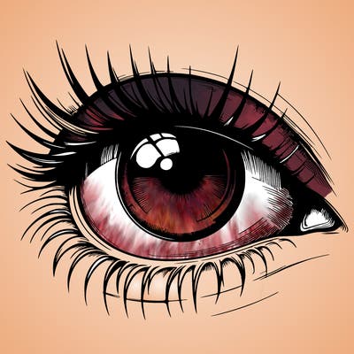 realistic eye