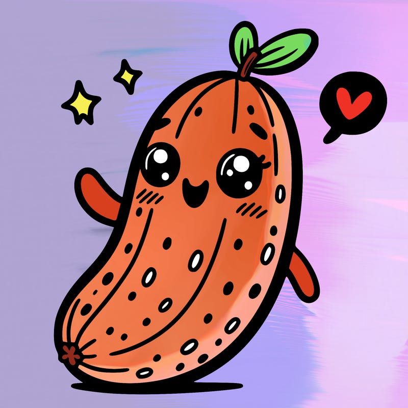 cute, cucumber
