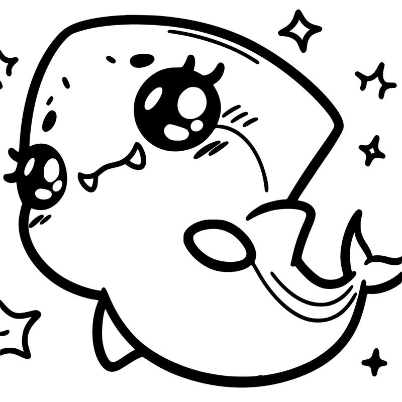 cute shark girl