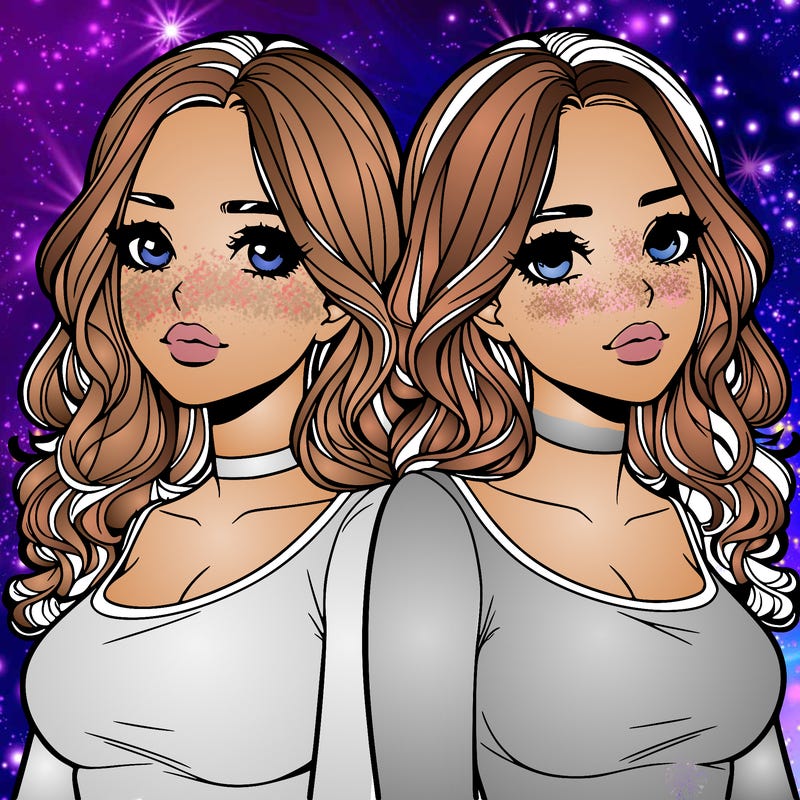 realistic twin sisters